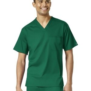 NWT Wonderwink Pro Scrub Top‎ in Hunter Green Size M